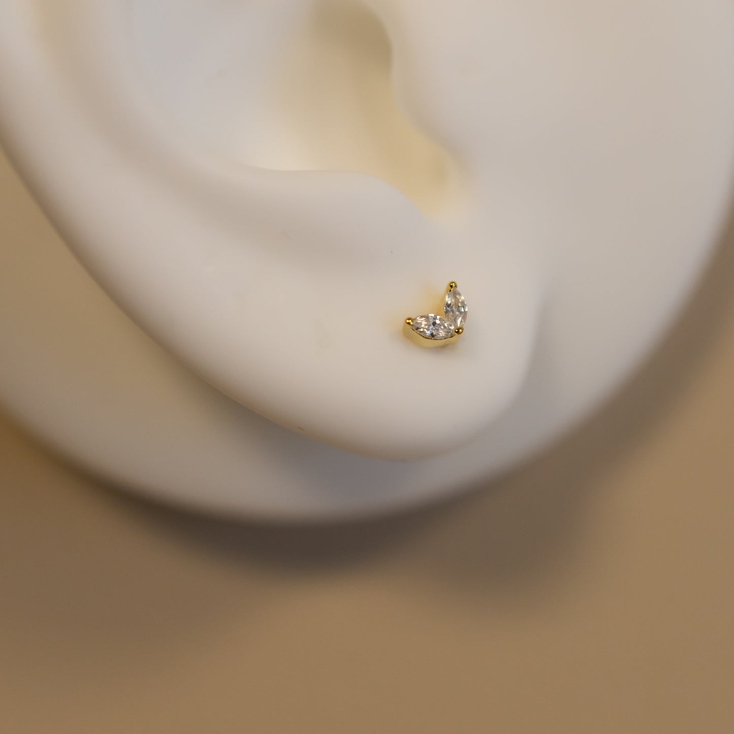 Leaf Stud Earrings