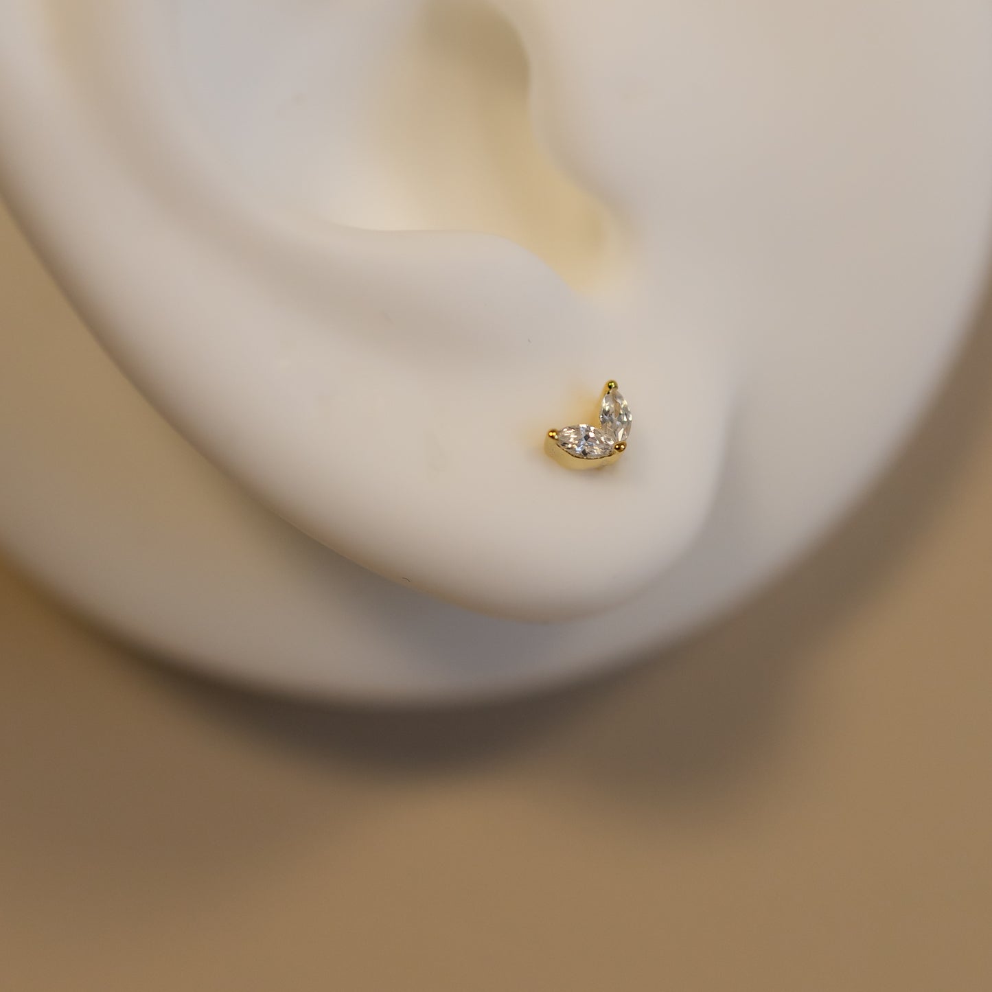 Leaf Stud Earrings