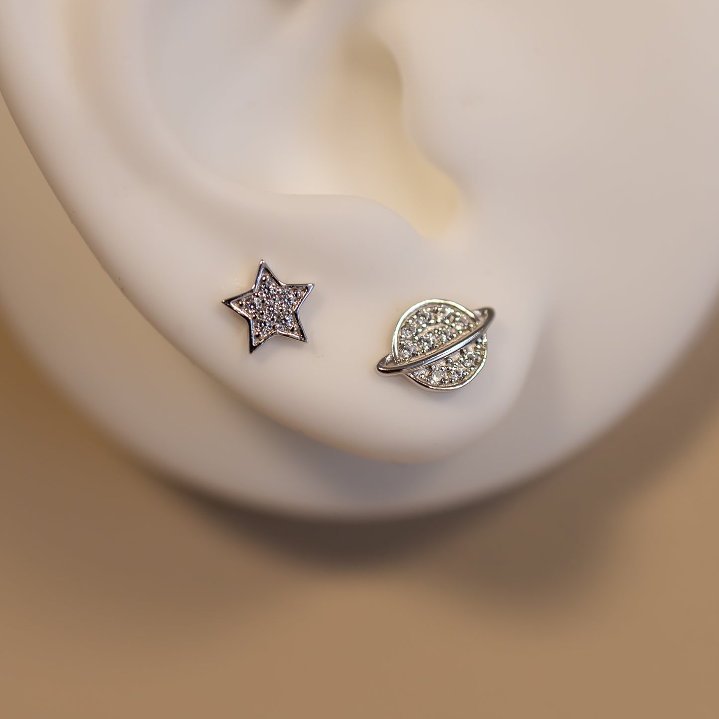 Space Stud Earrings