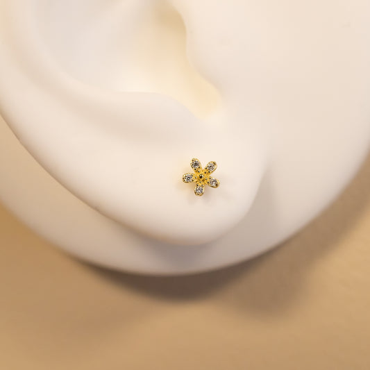 Flower Stud Earrings