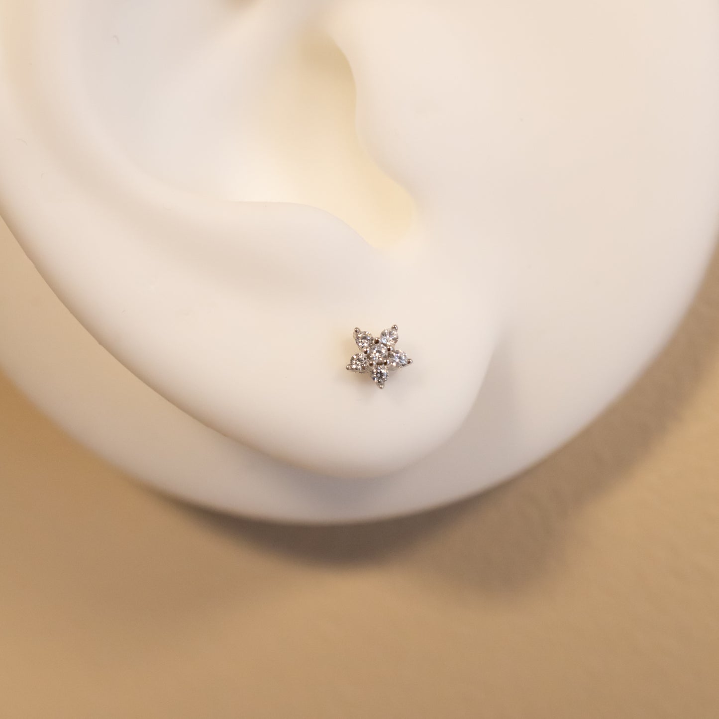 Classic Flower Stud Earrings