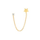 Star Chain Earrings
