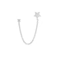 Star Chain Earrings