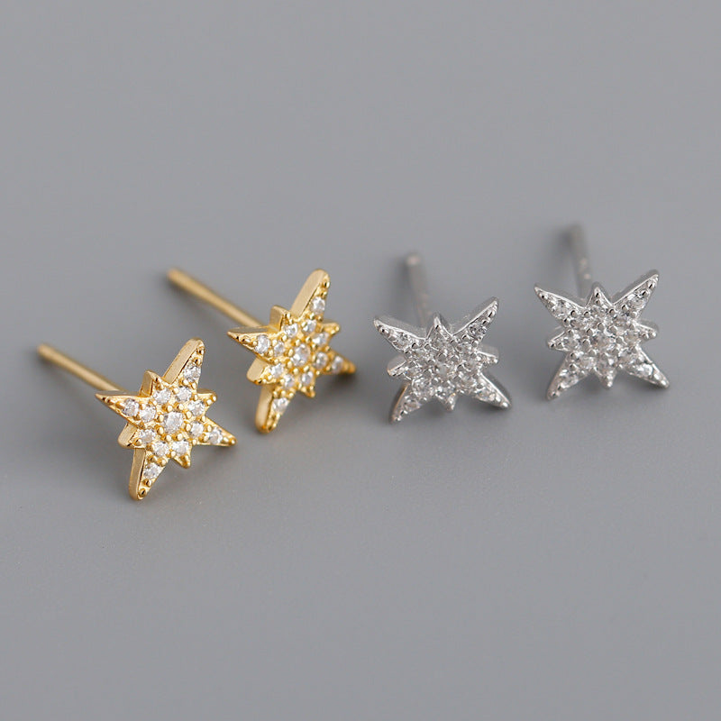 Bright Star Stud Earrings