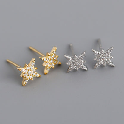 Bright Star Stud Earrings