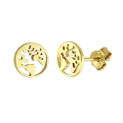 Globe Stud Earrings