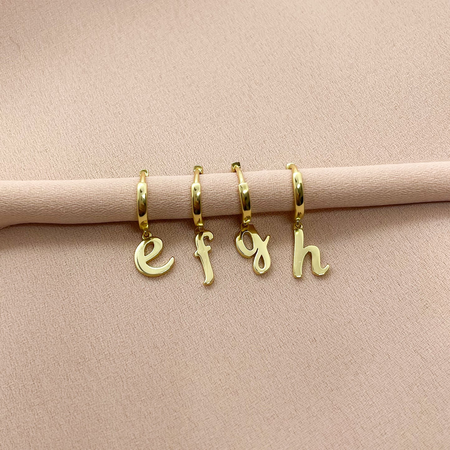 Letter Earrings By Nilsen