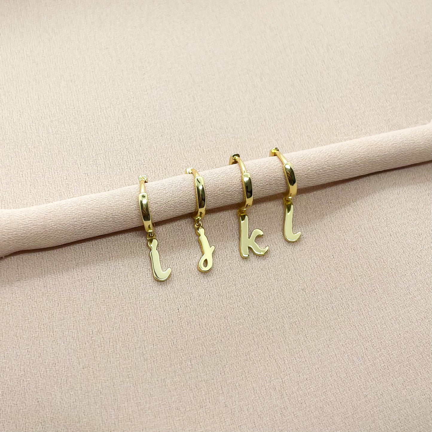Letter Earrings By Nilsen