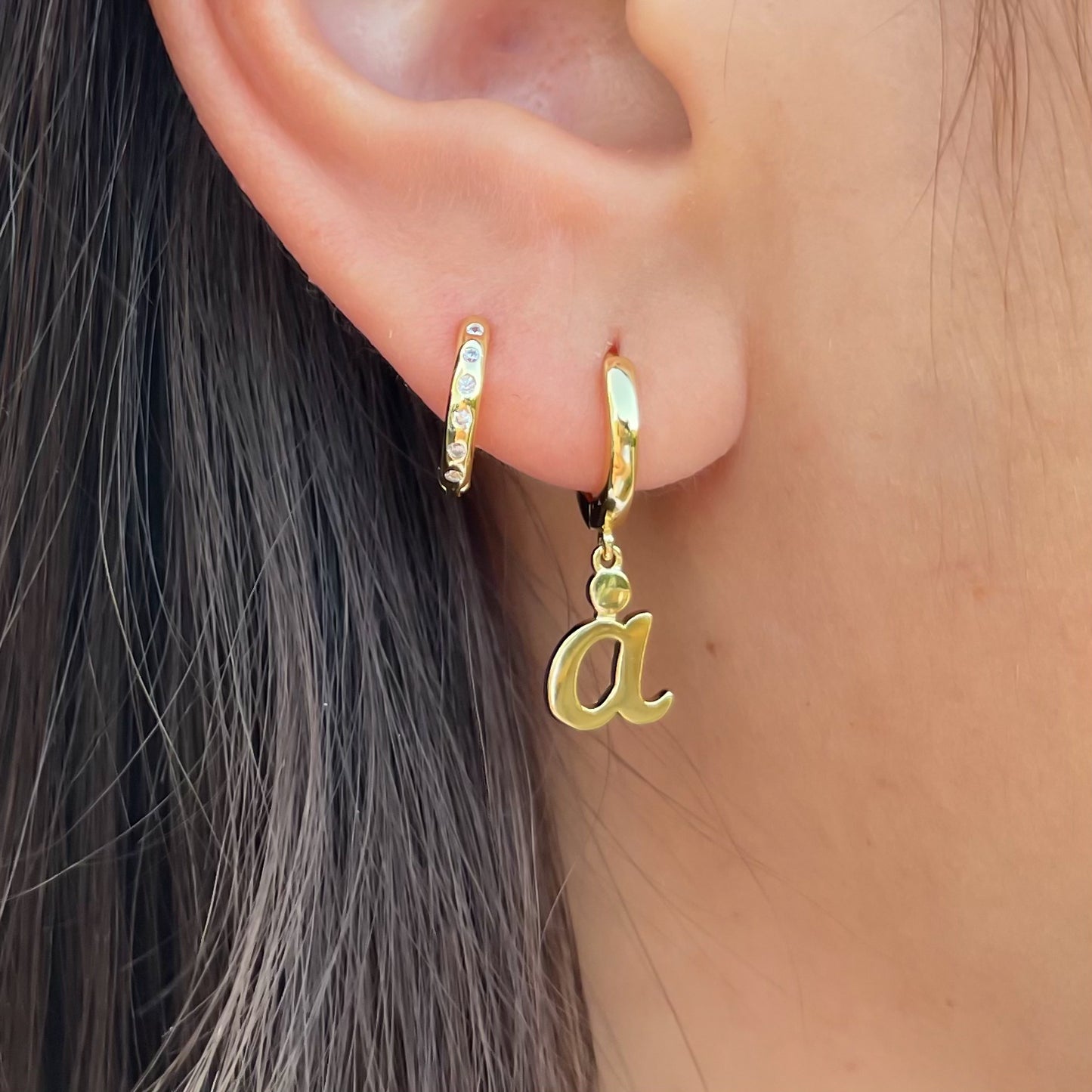 Letter Earrings By Nilsen