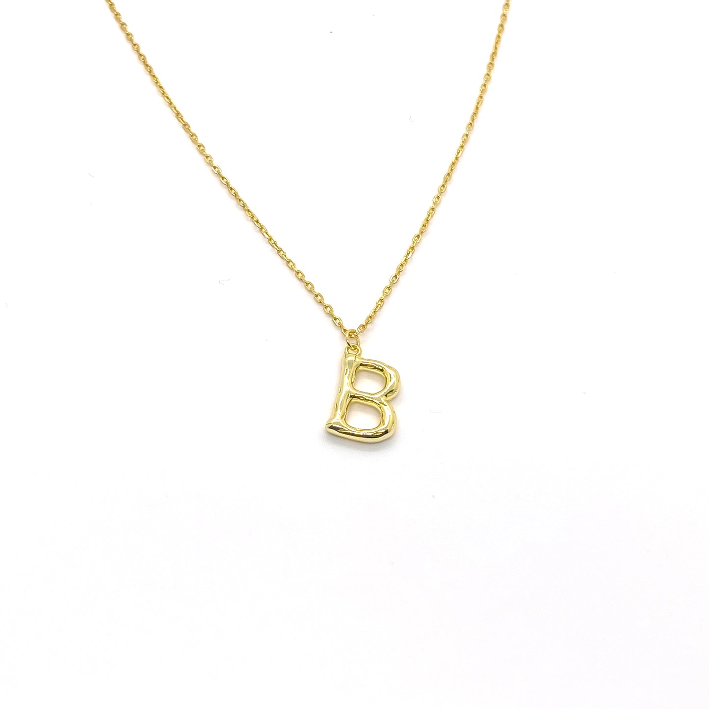 Golden Initial Necklace