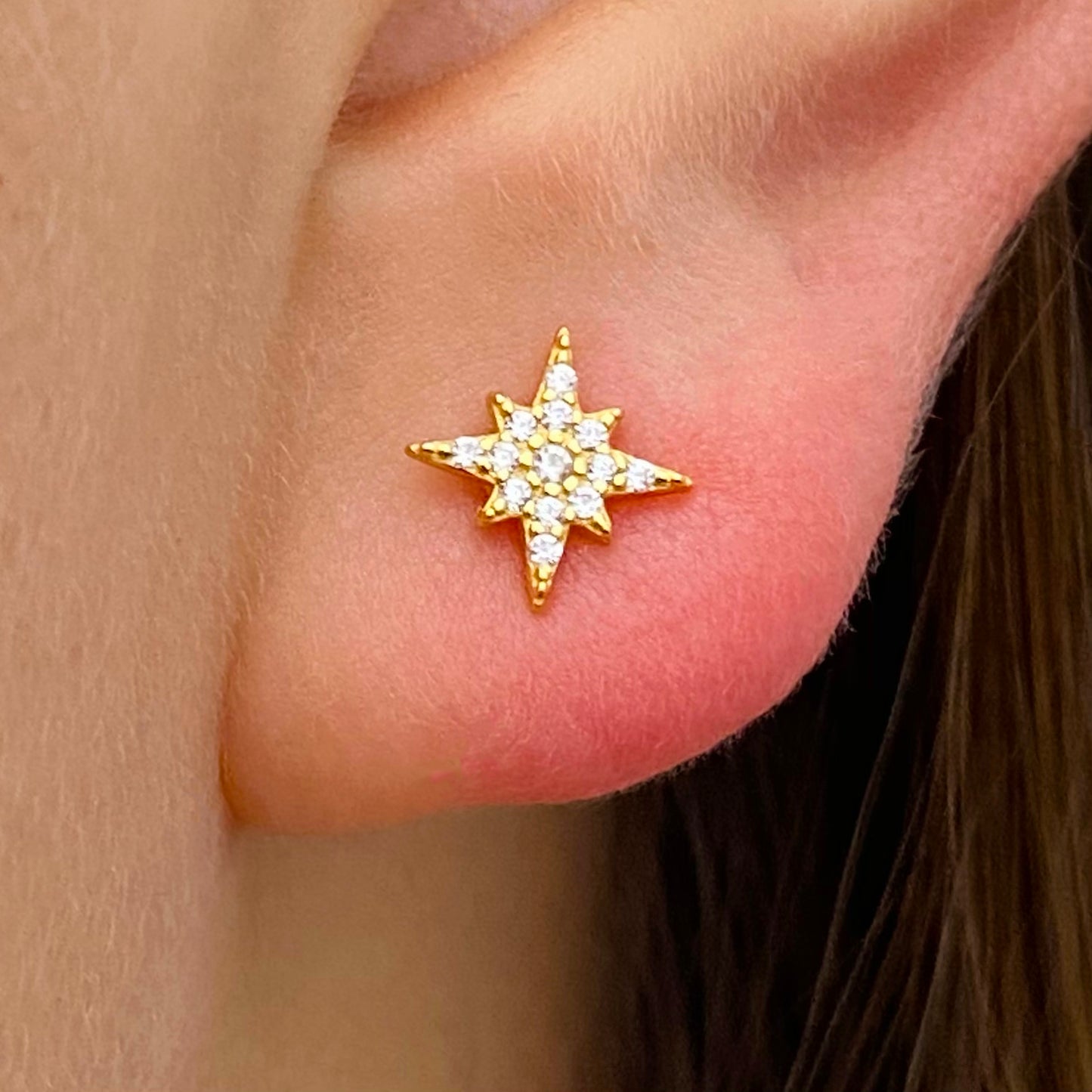 Bright Star Stud Earrings