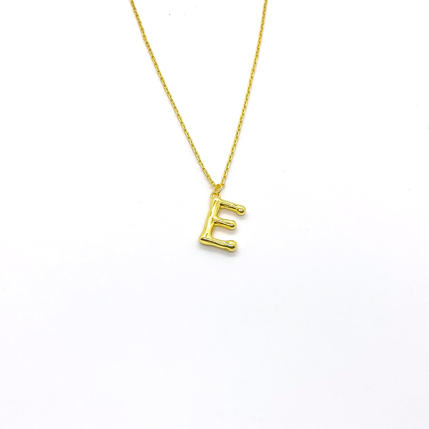 Golden Initial Necklace