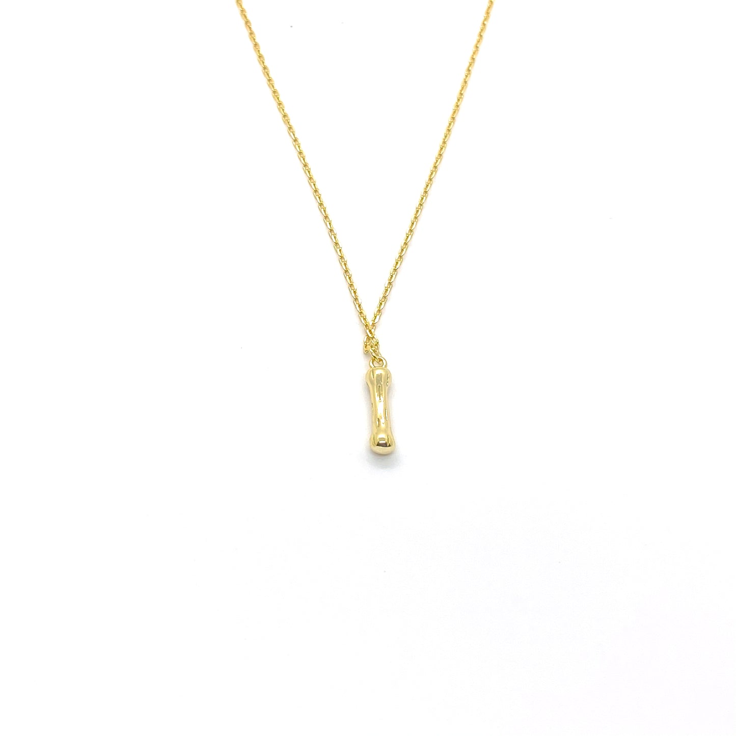 Golden Initial Necklace