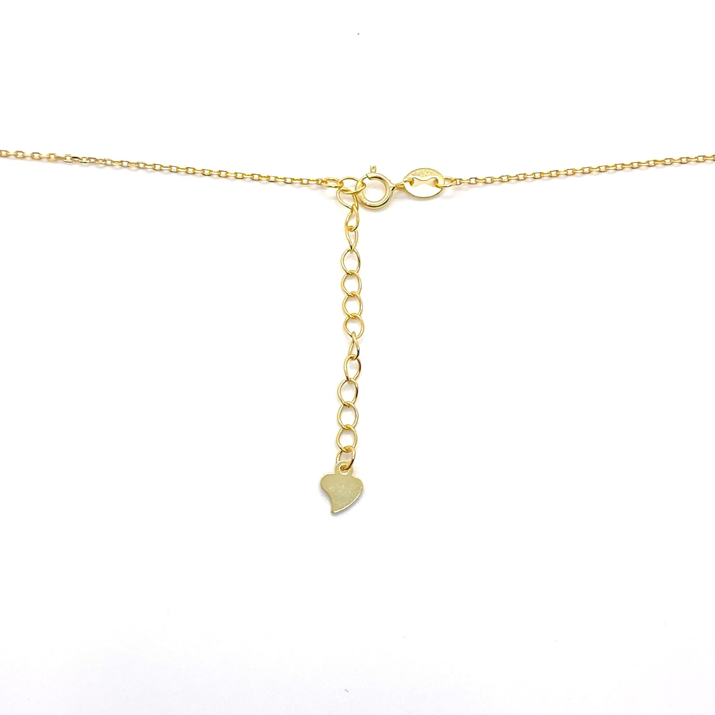 Golden Initial Necklace