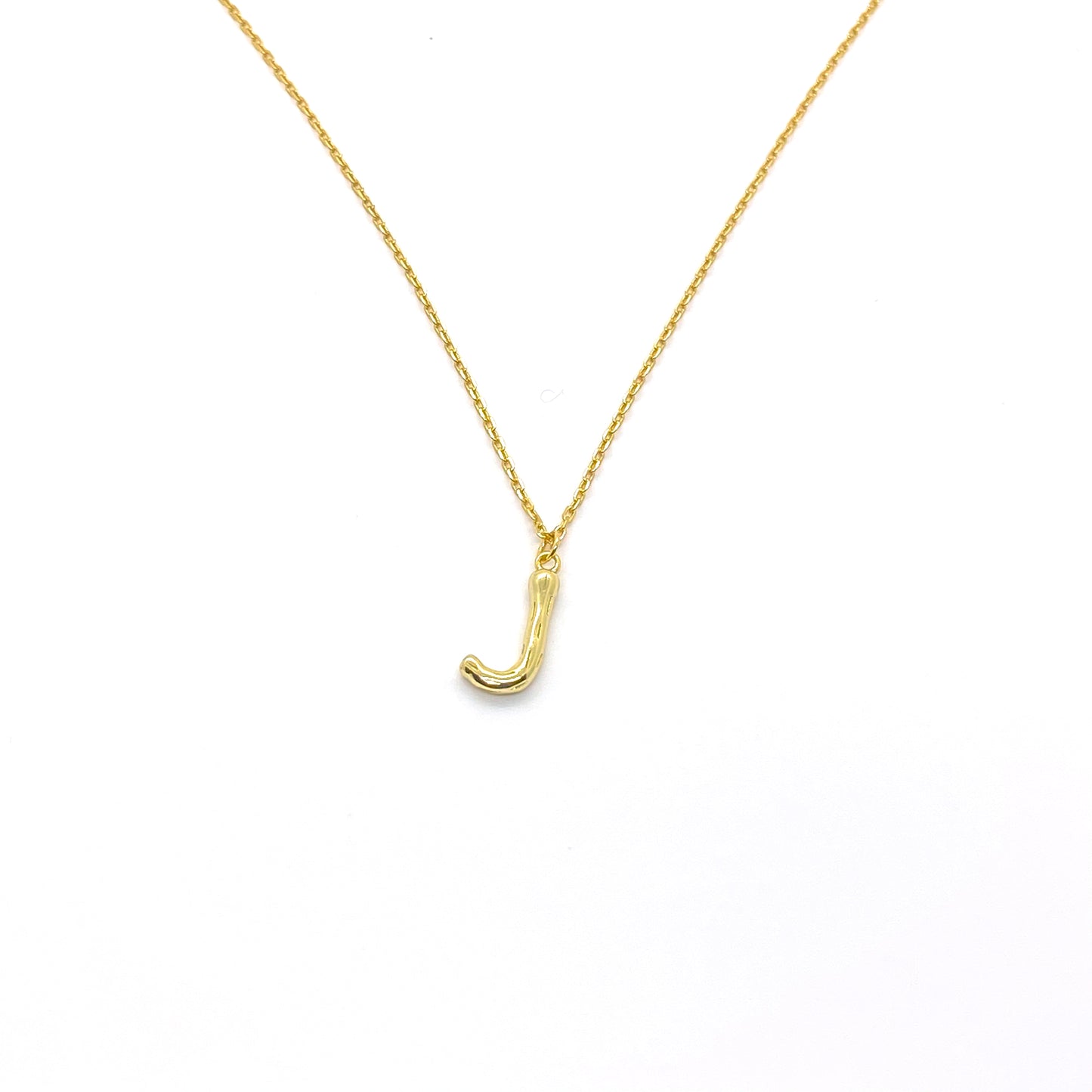 Golden Initial Necklace