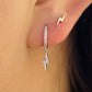 Lightning Stud Earrings