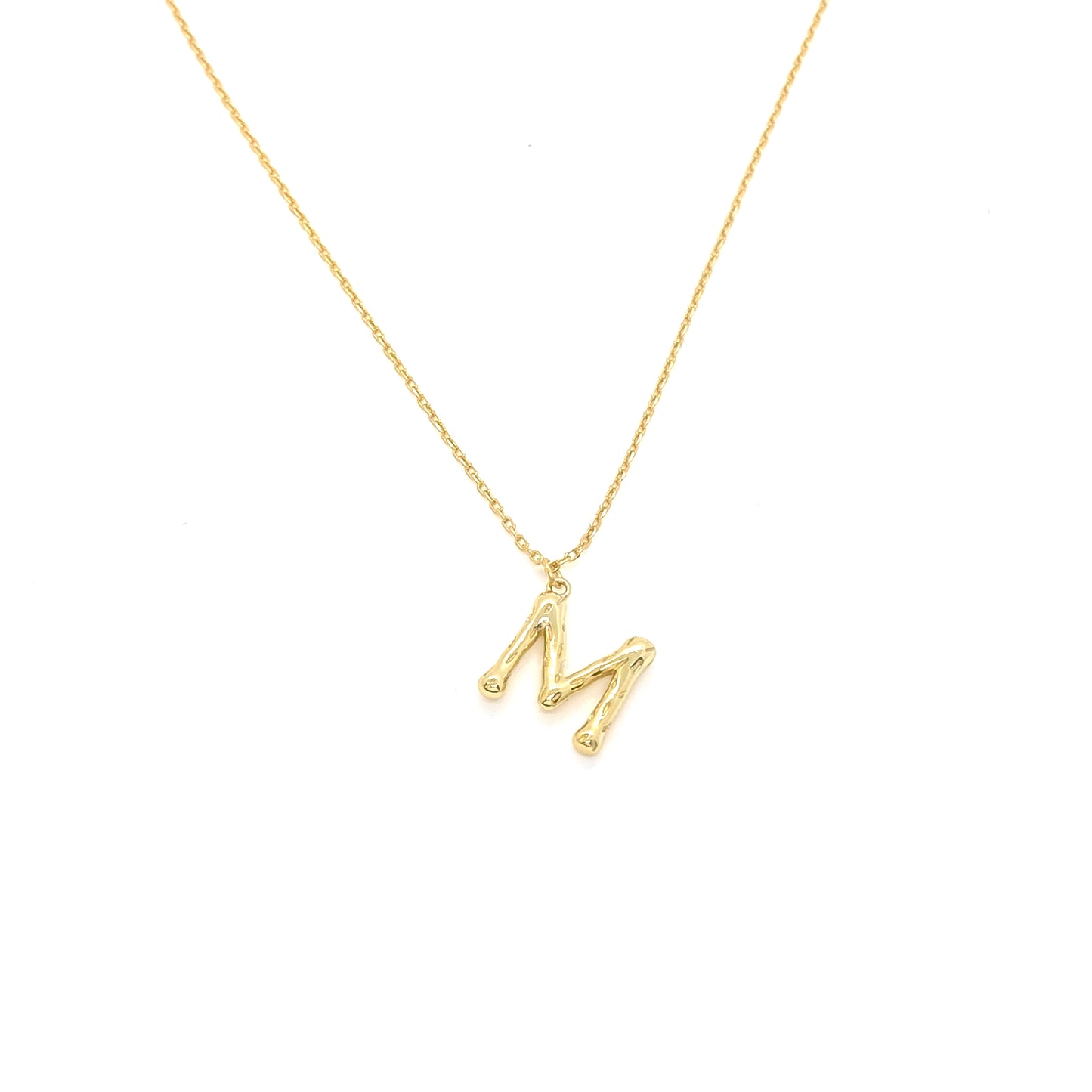 Golden Initial Necklace