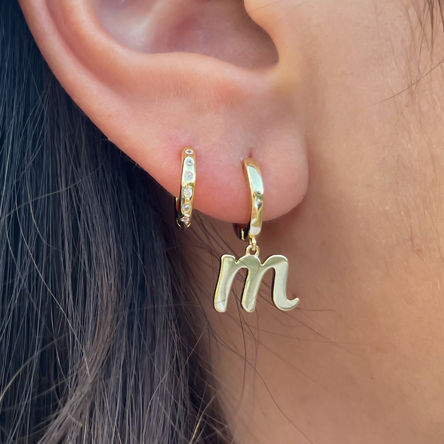 Letter Earrings By Nilsen