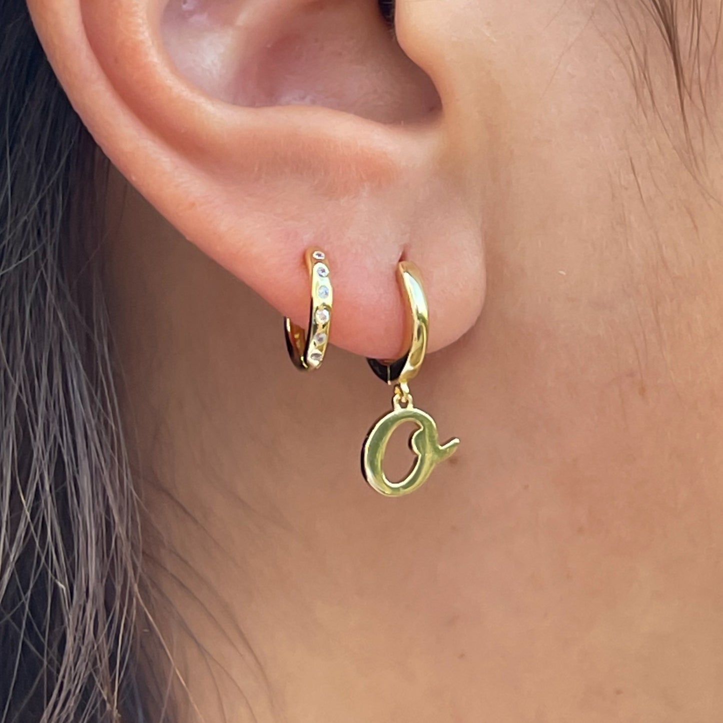 Letter Earrings By Nilsen