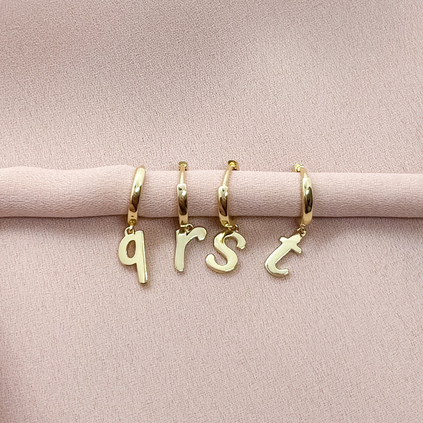 Letter Earrings By Nilsen