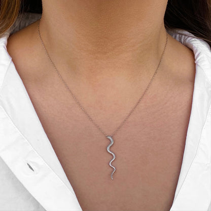 Elegant Snake Necklace