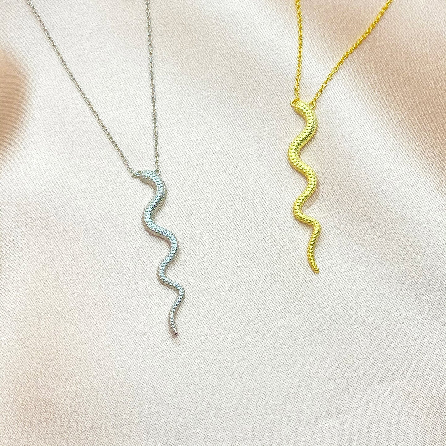 Elegant Snake Necklace