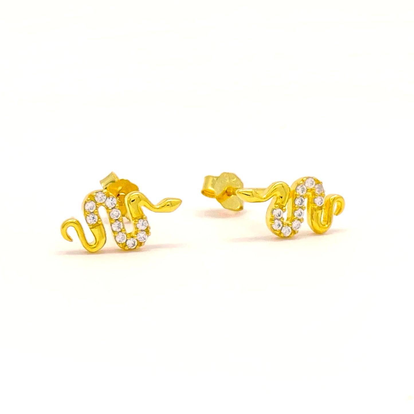 Snake Stud Earrings