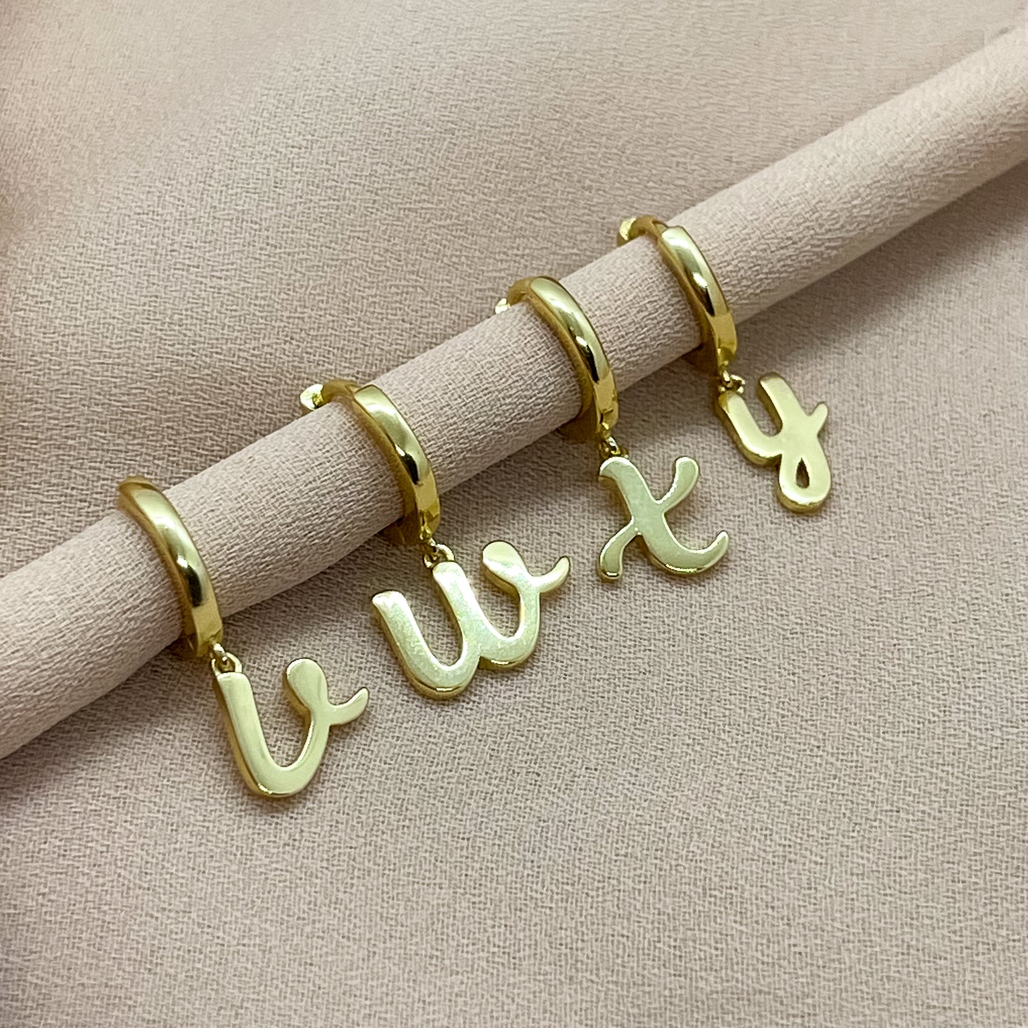 Letter Earrings By Nilsen