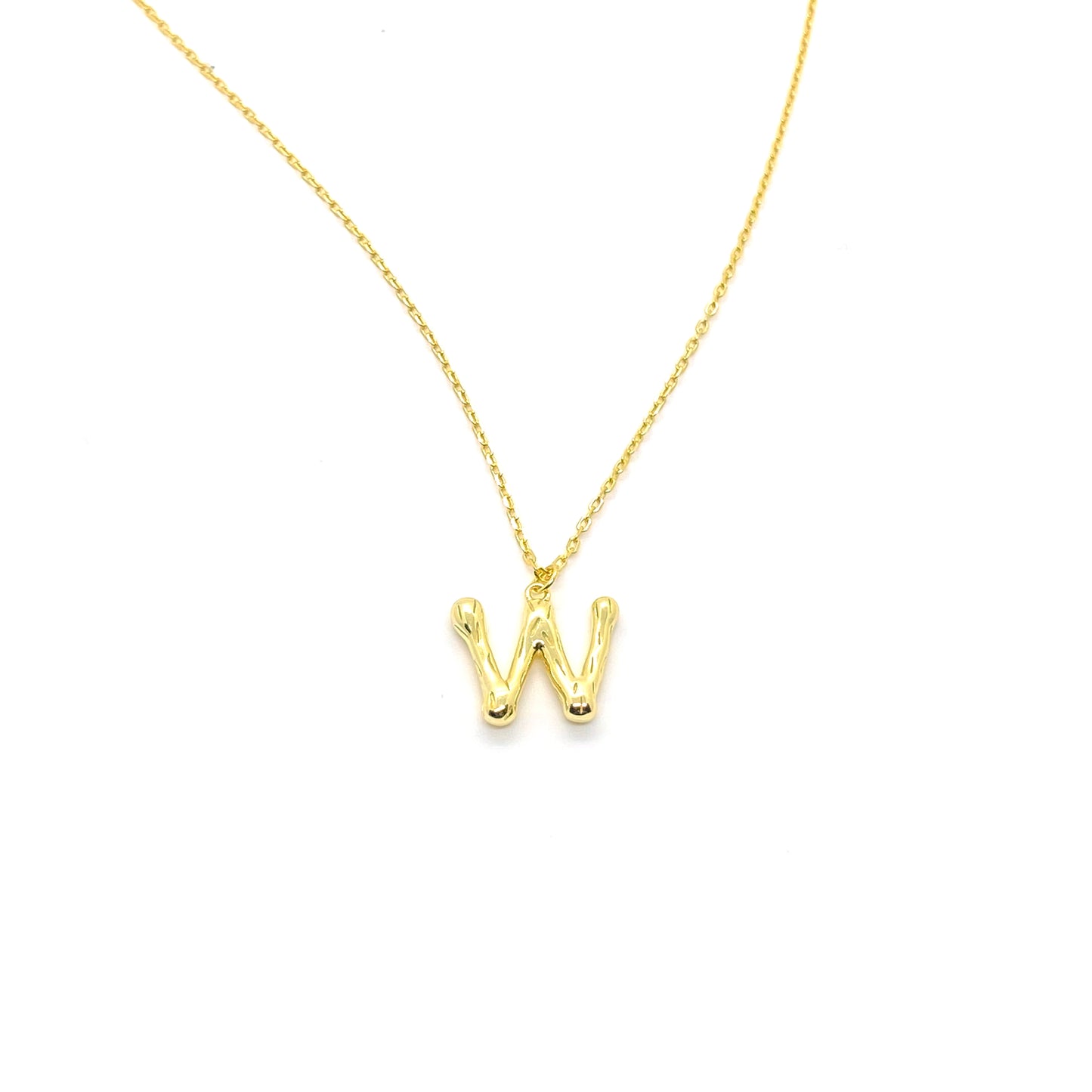 Golden Initial Necklace