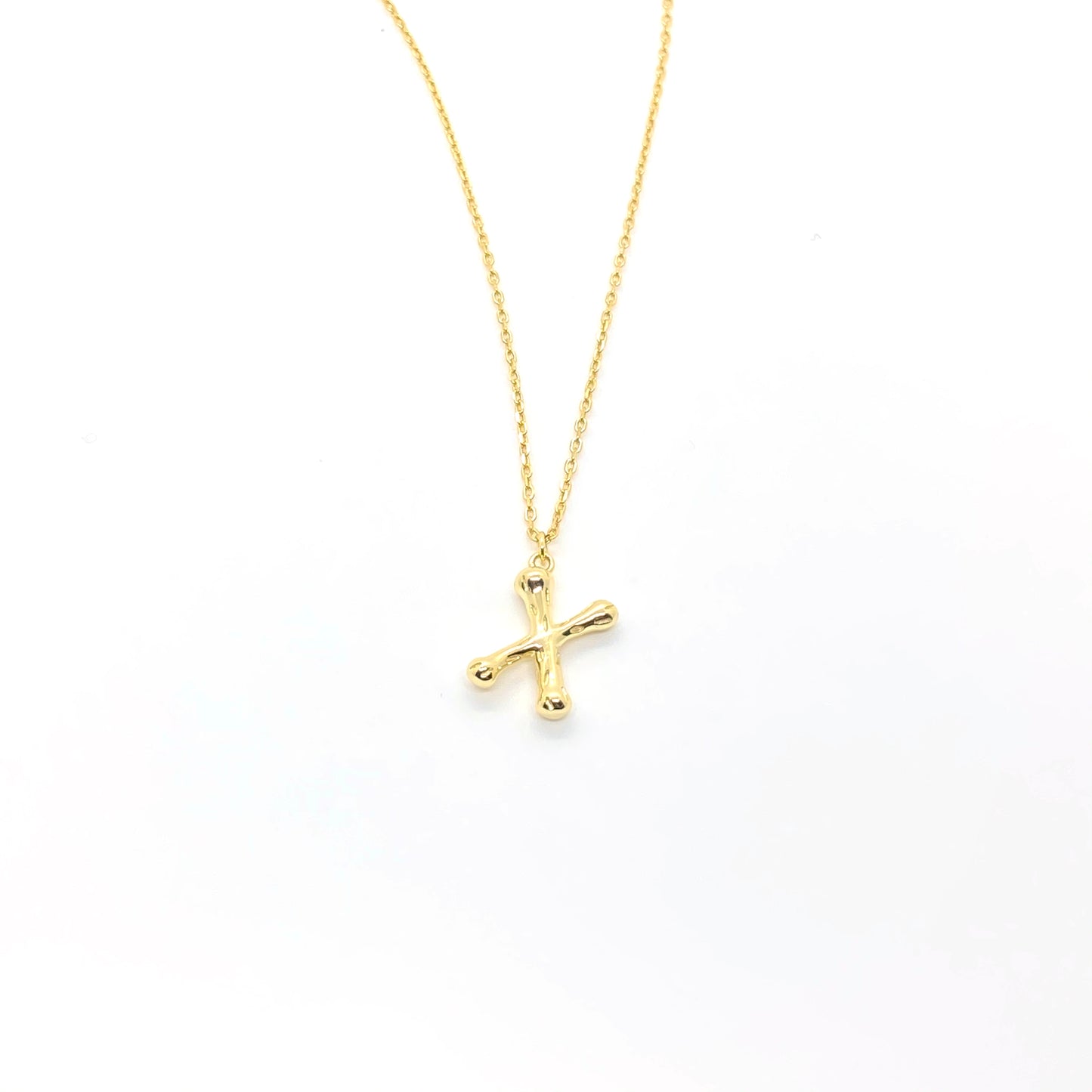 Golden Initial Necklace